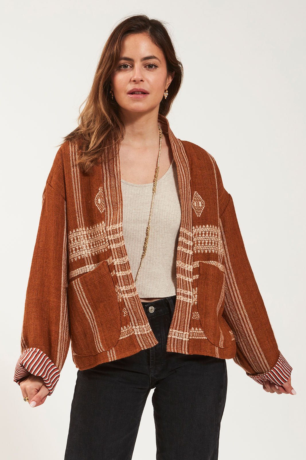 Veste Laine tone - Curiosity Lab