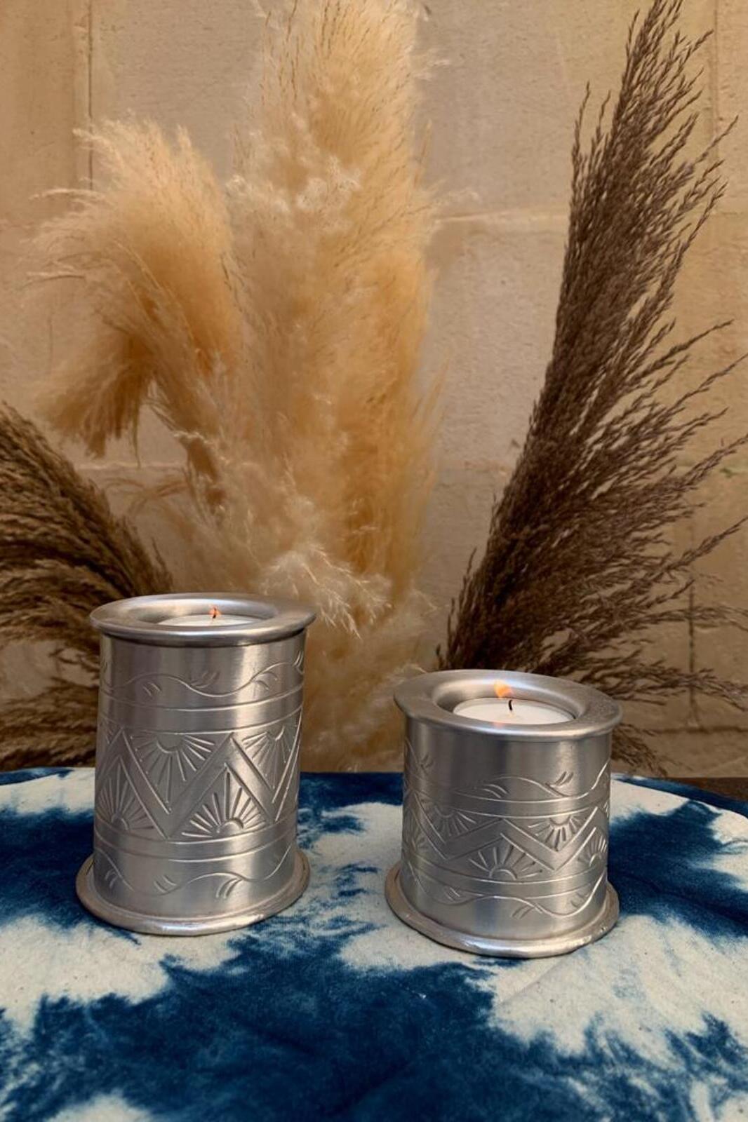 Bougeoir martelé Ankit SURYA