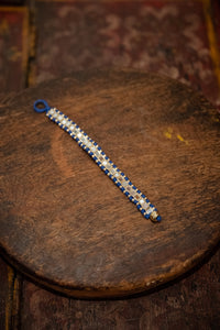 bracelet gujarat miroir laiton et fil de coton