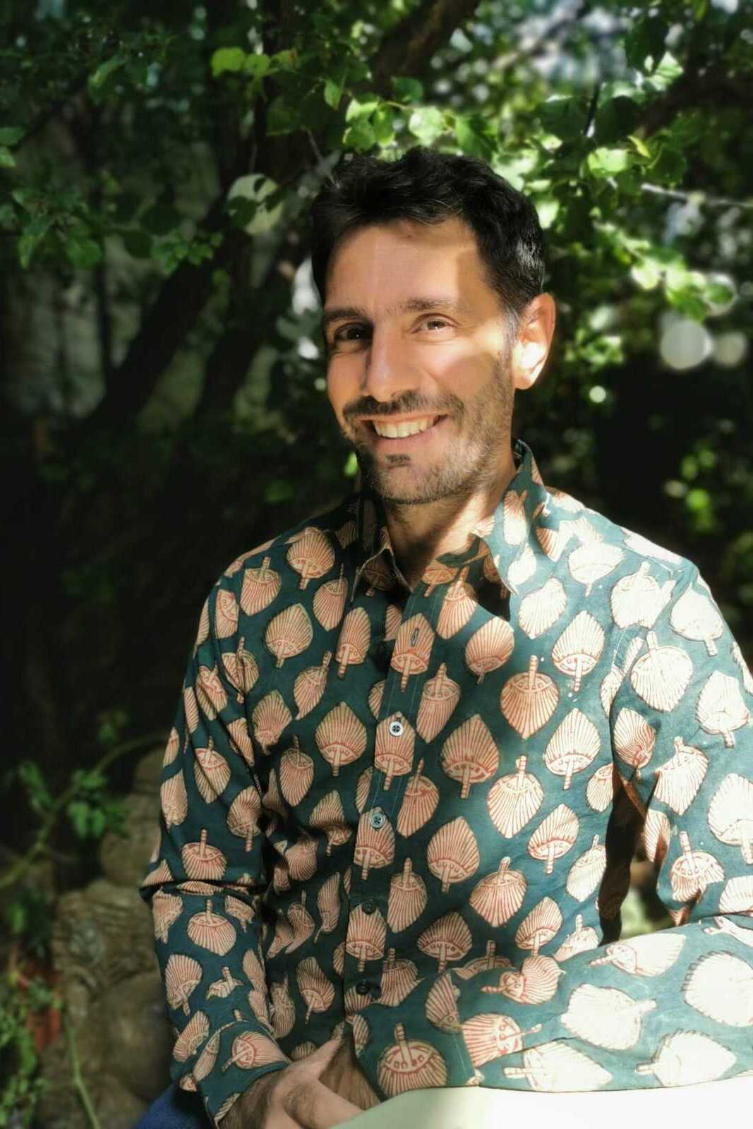 chemise h  col francais bhopal coton indien