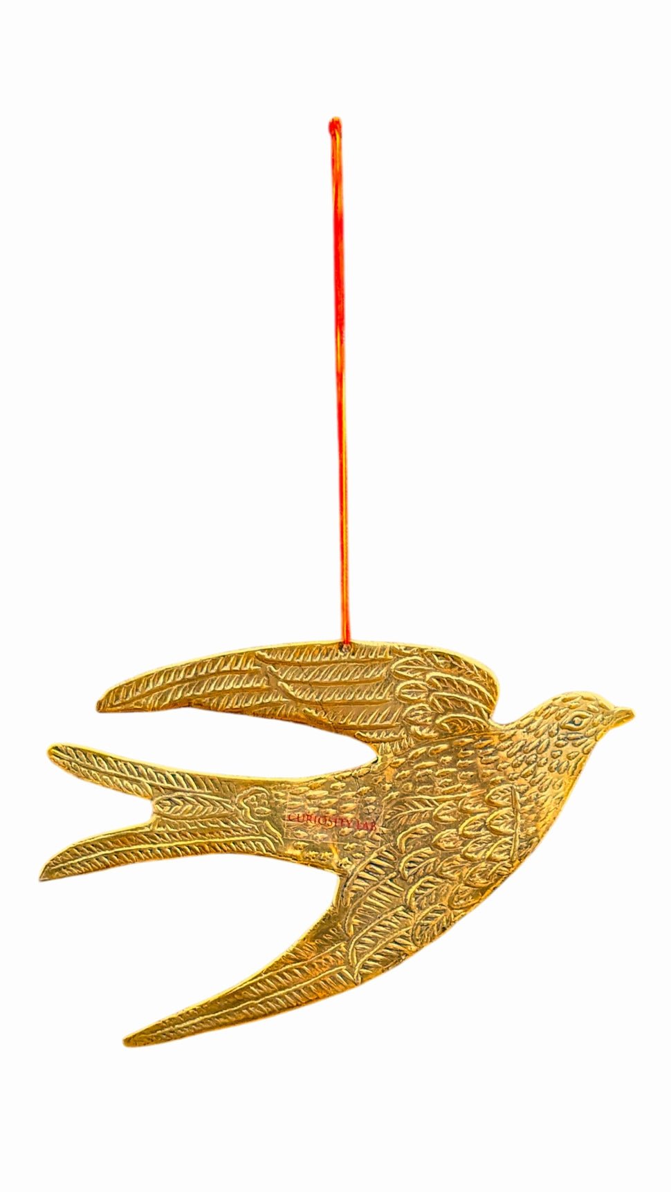 Décoration Pampille BIRD GOLD