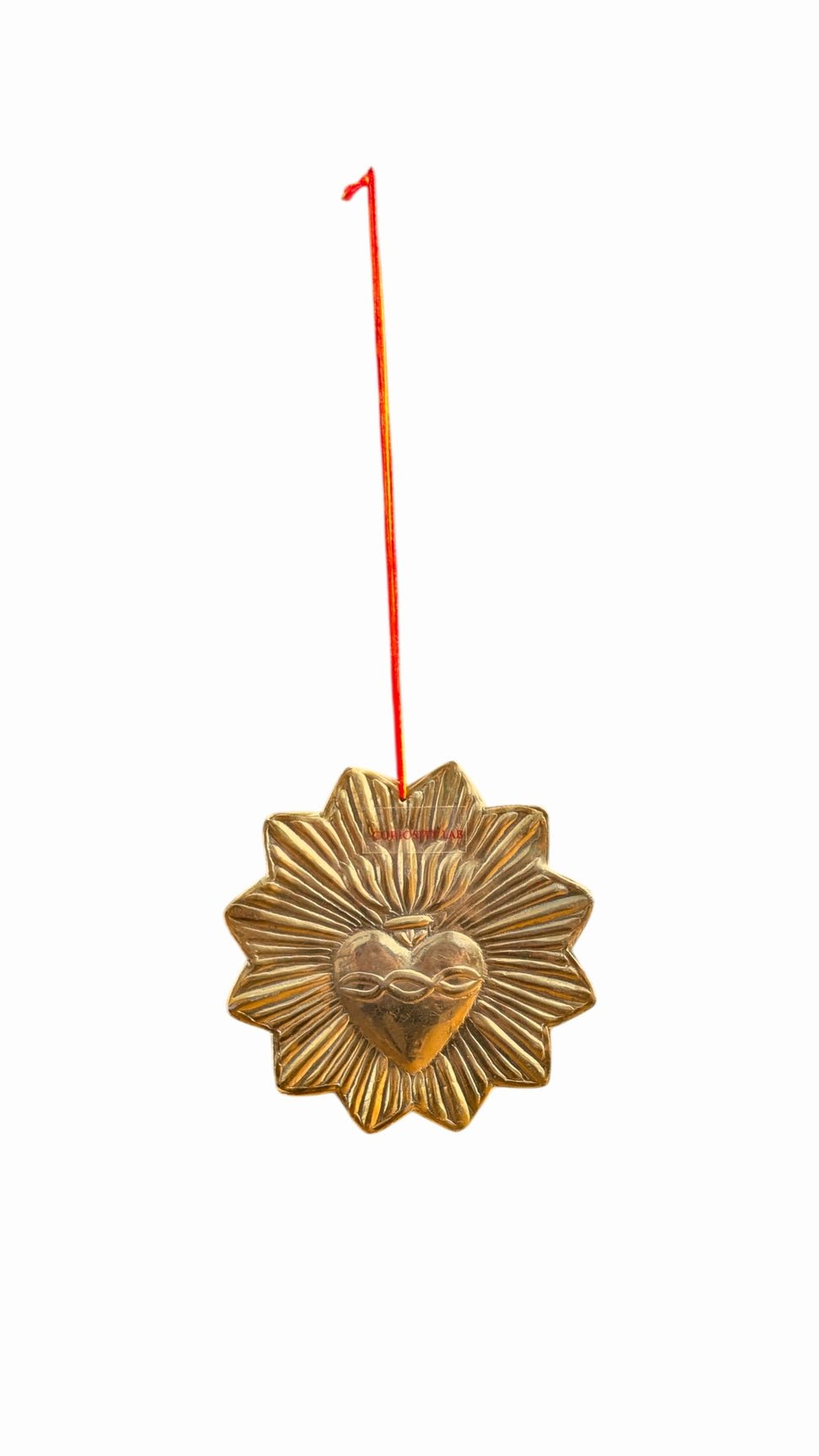 Décoration Pampille COEUR ETOILE GOLD