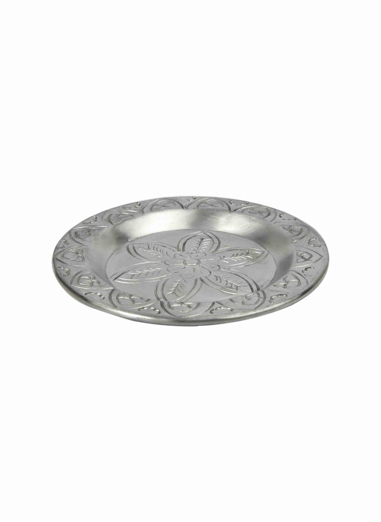 assiette martelee ankit aluminium