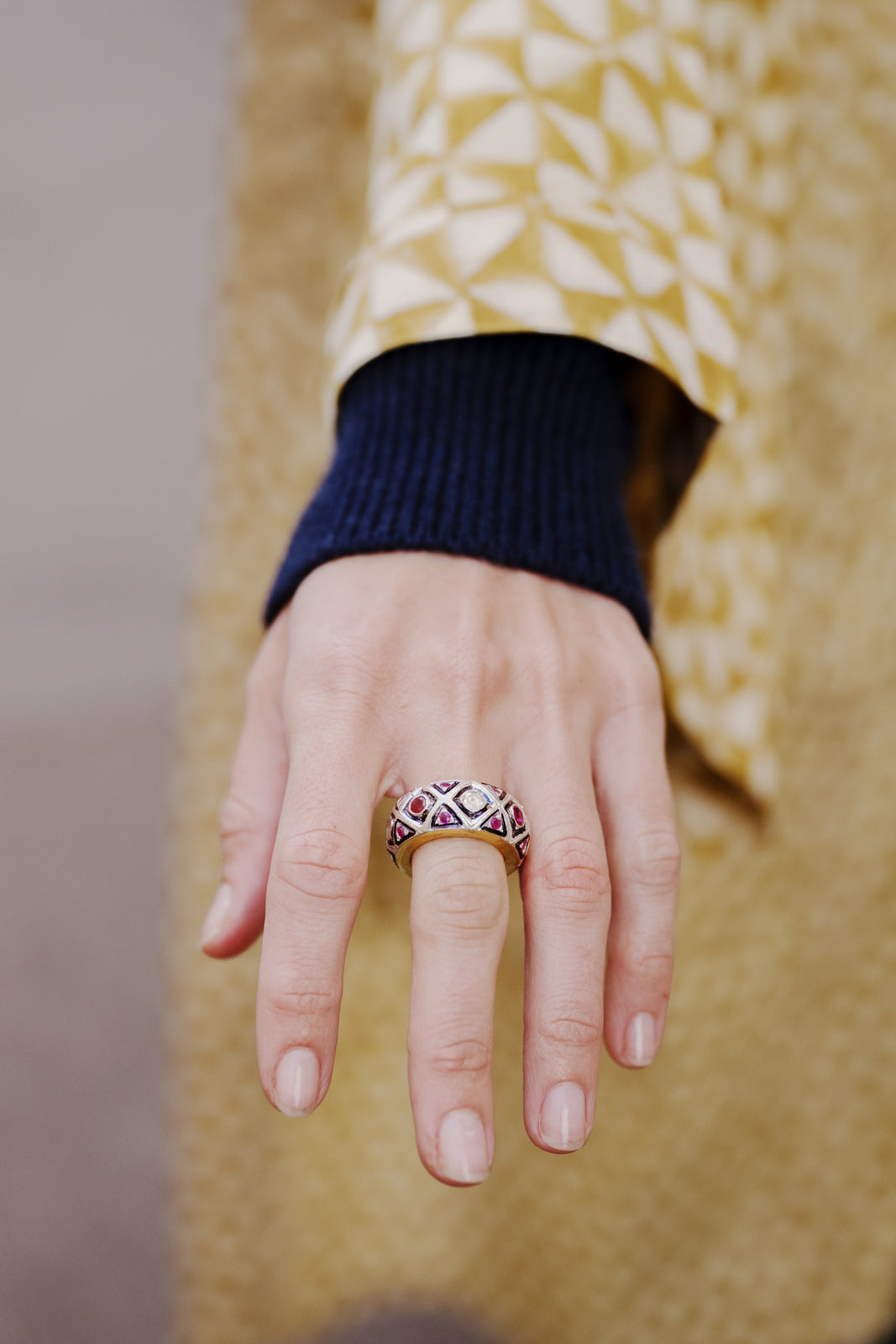 bague maharani diamant