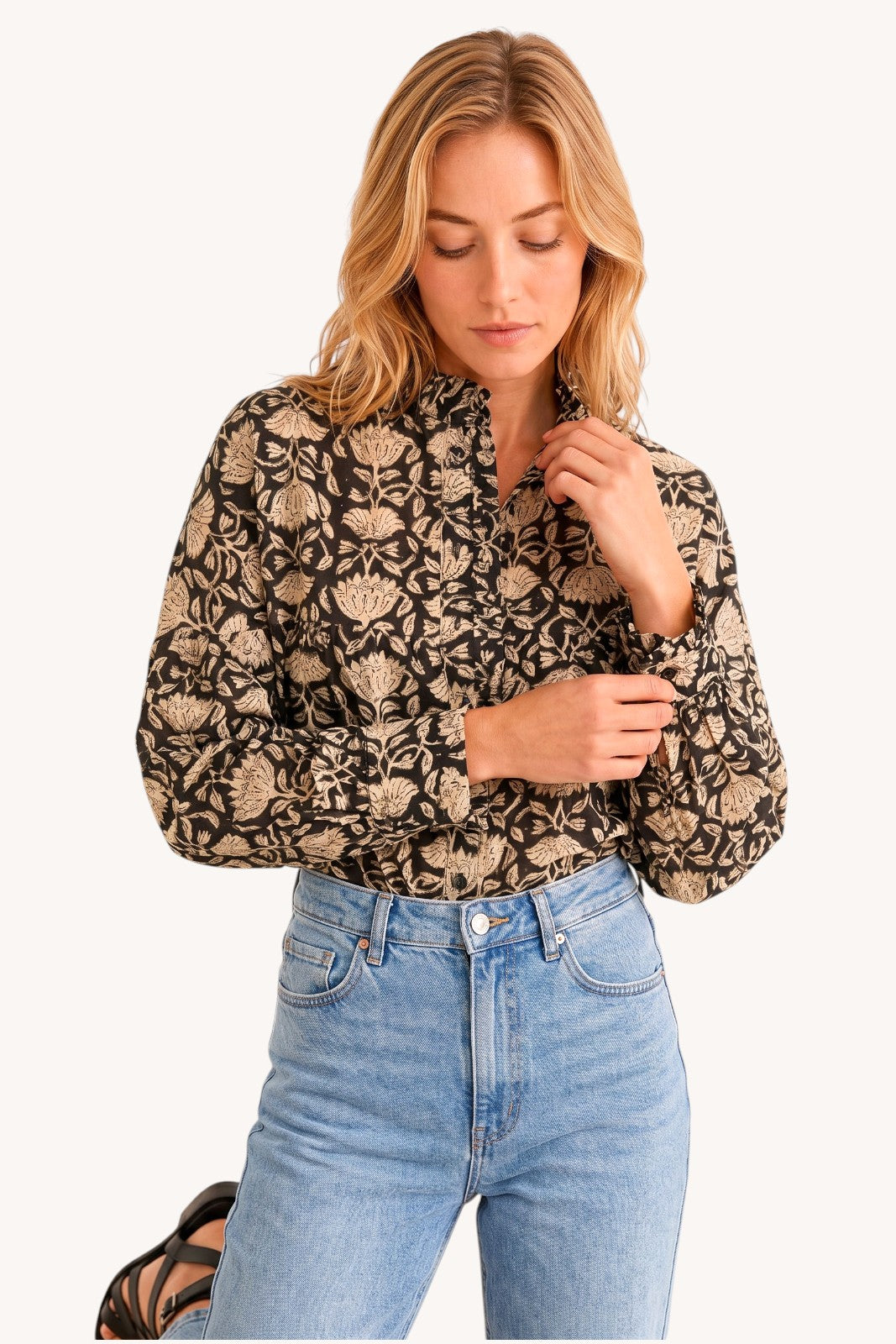 Blouse frill