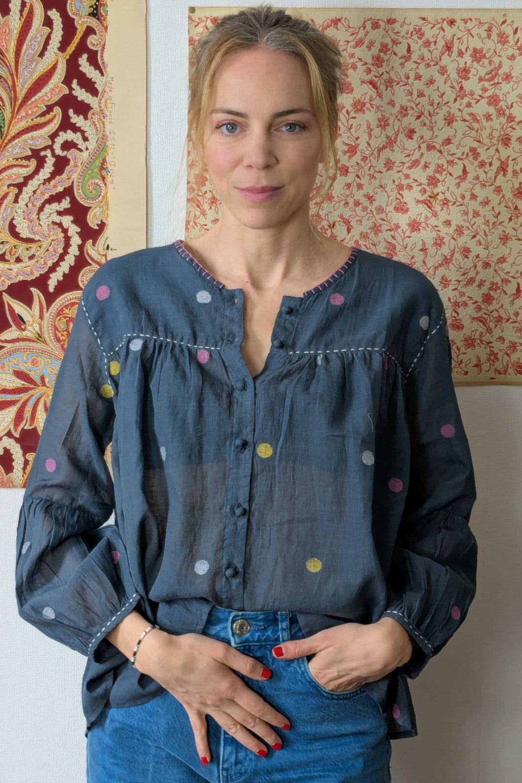 Blouse Natini GRIS