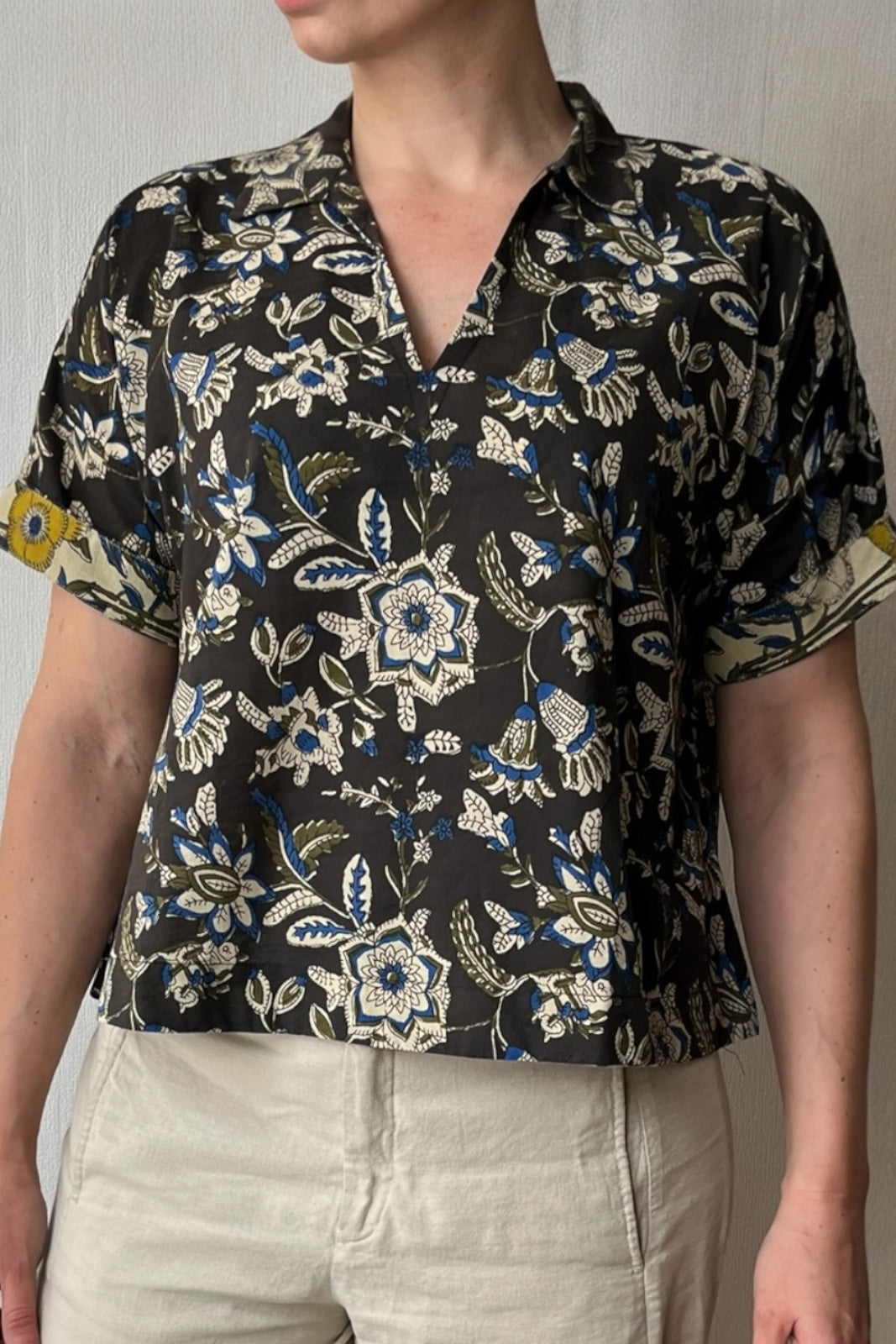 blouse sharukan coton indien