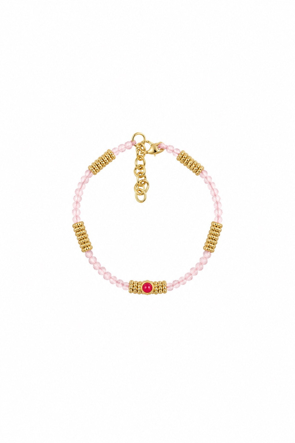 bracelet diya laiton et fil de coton
