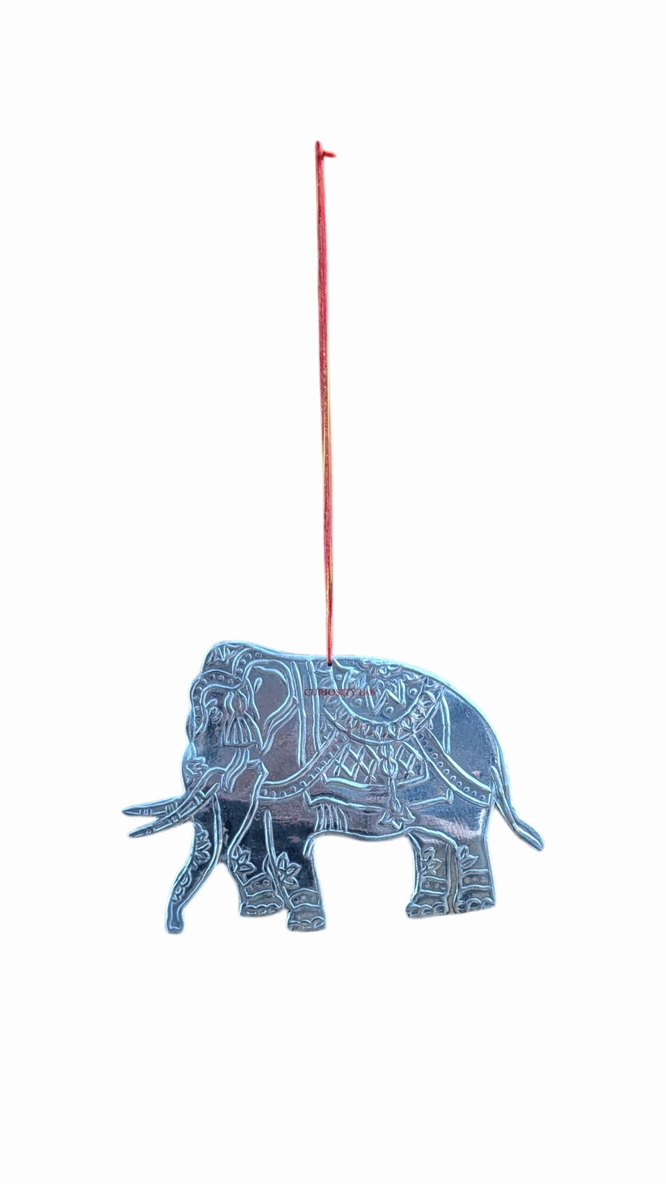Décoration Pampille ELEPHANT SILVER