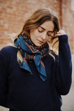 FOULARD CHECHE JODHPUR INDIGO