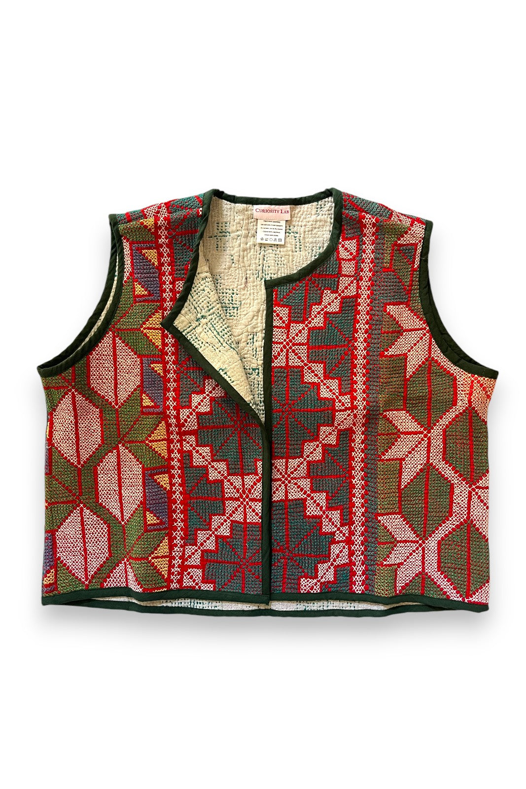 gilet calcutta feni kantha