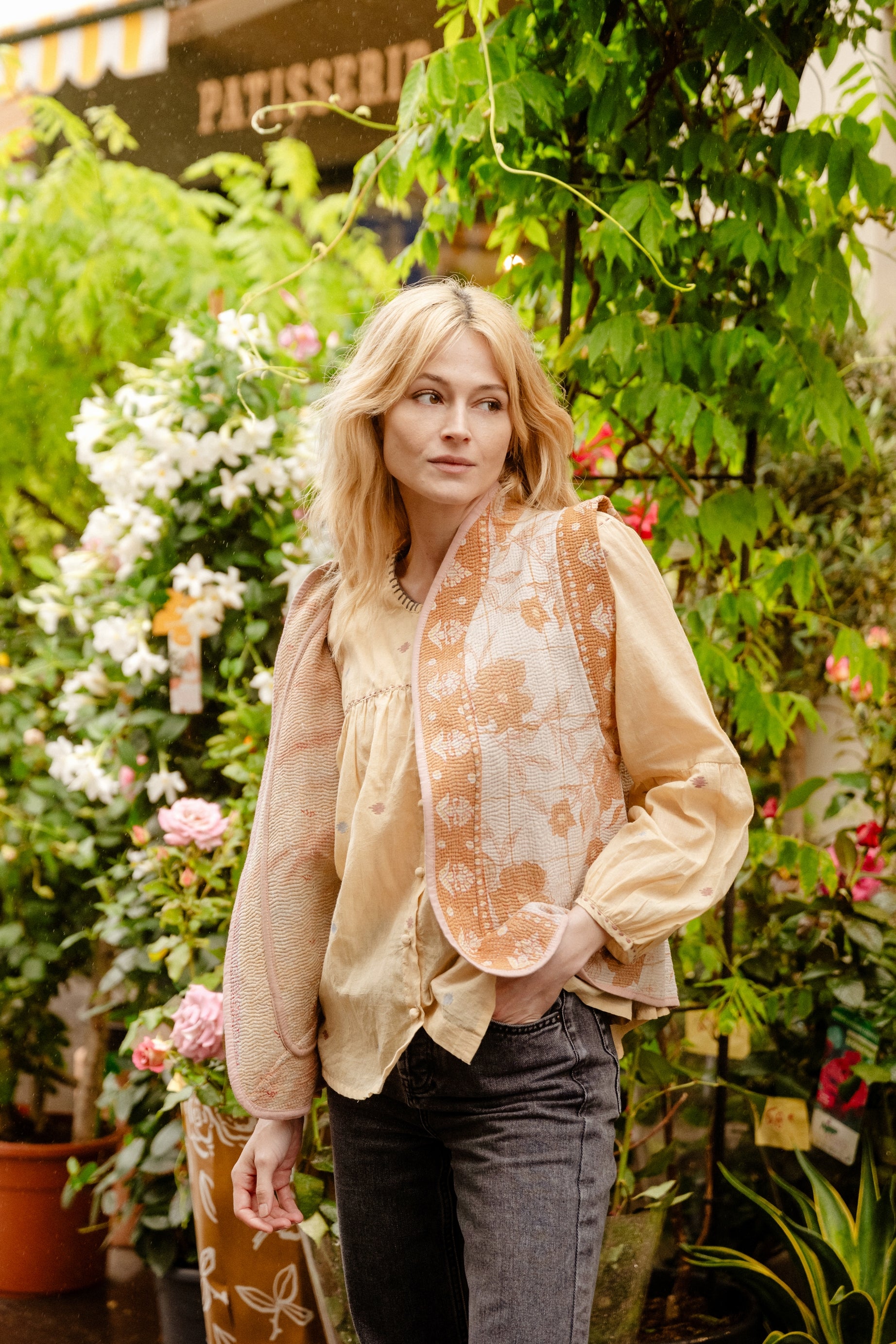 gilet kantha daada kantha