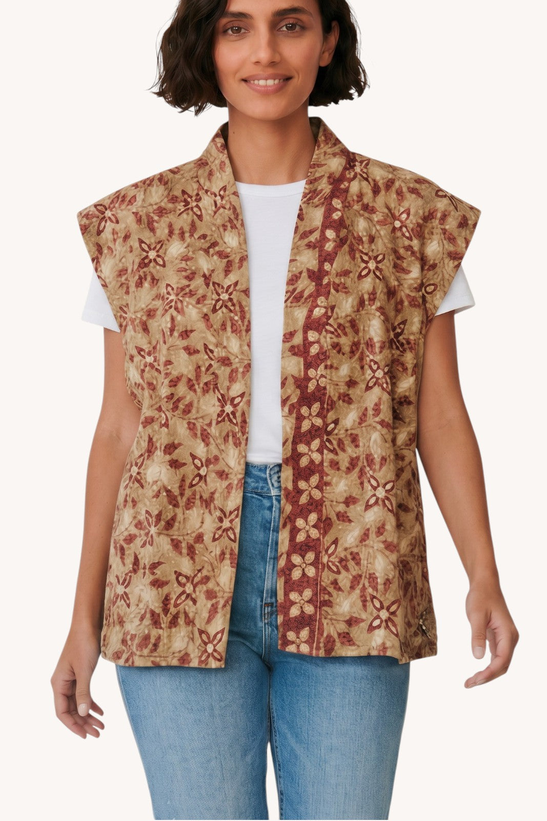 Gilet Daada Kantha ETHNIQUE
