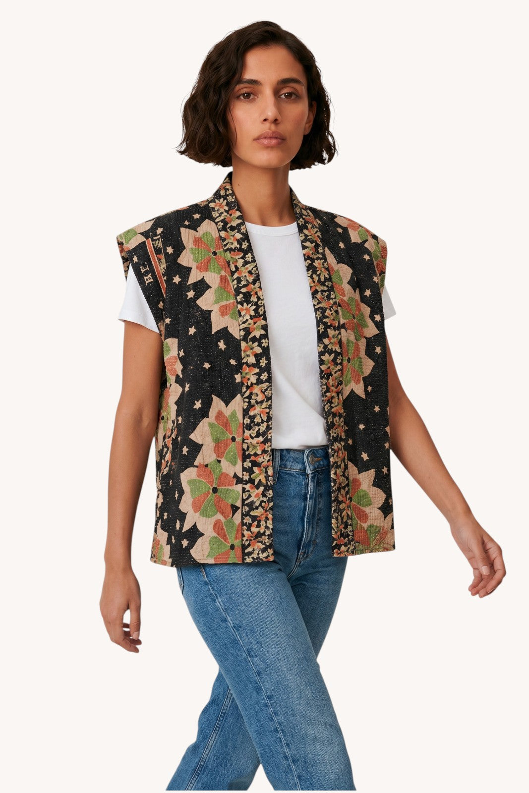 Gilet Daada Kantha