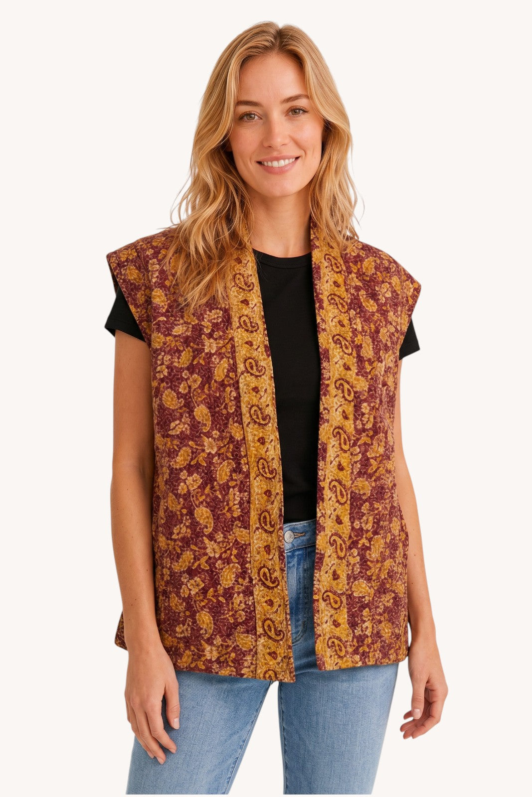 Gilet Daada Kantha