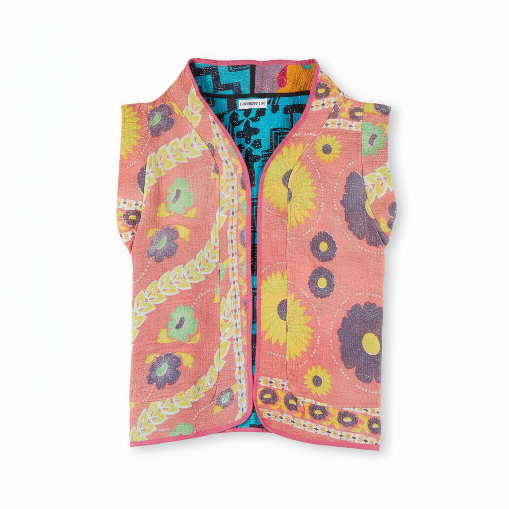 gilet kantha daada kantha