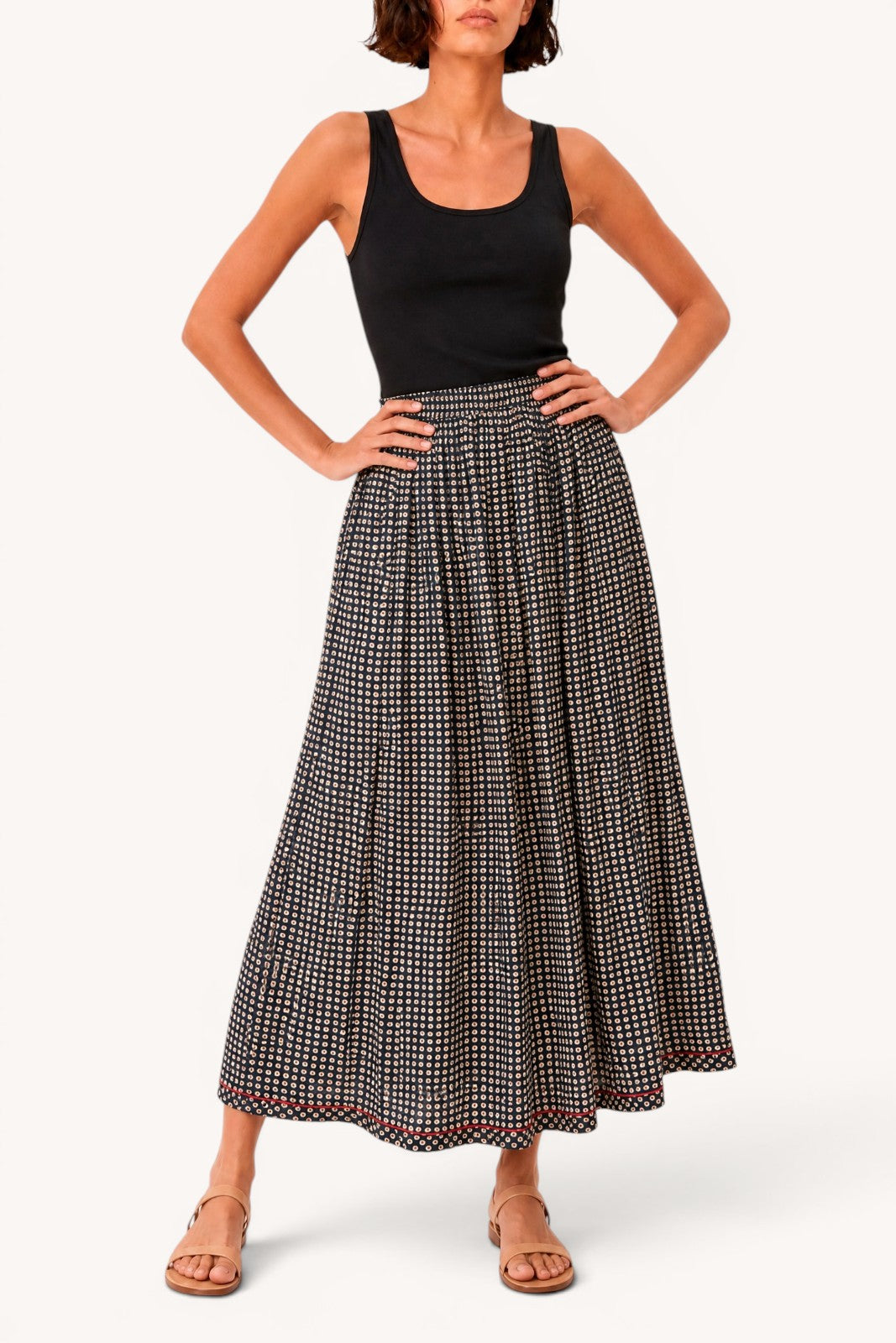 jupe longue lengha coton indien