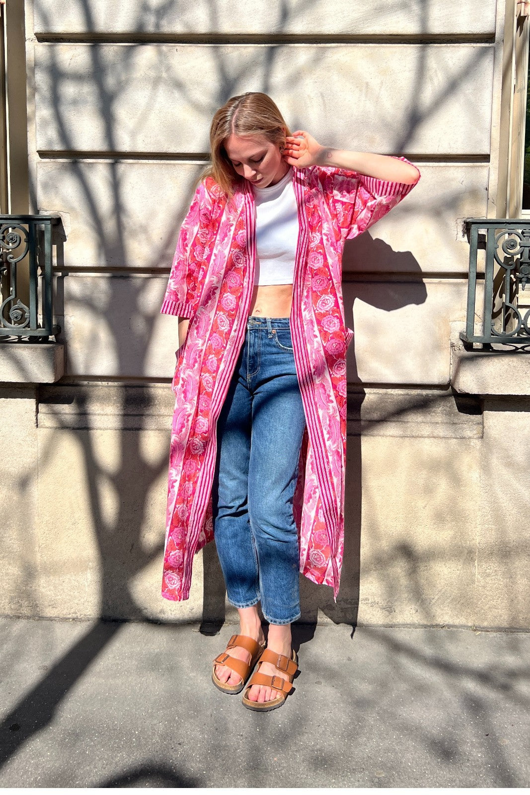 kimono long mandu coton indien