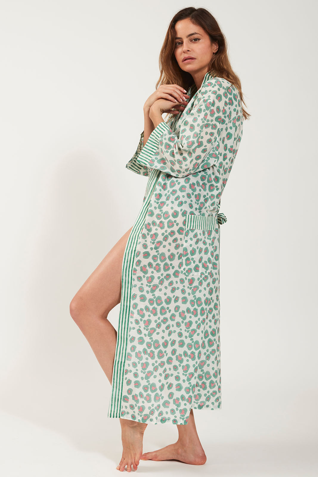 kimono long mandu coton indien