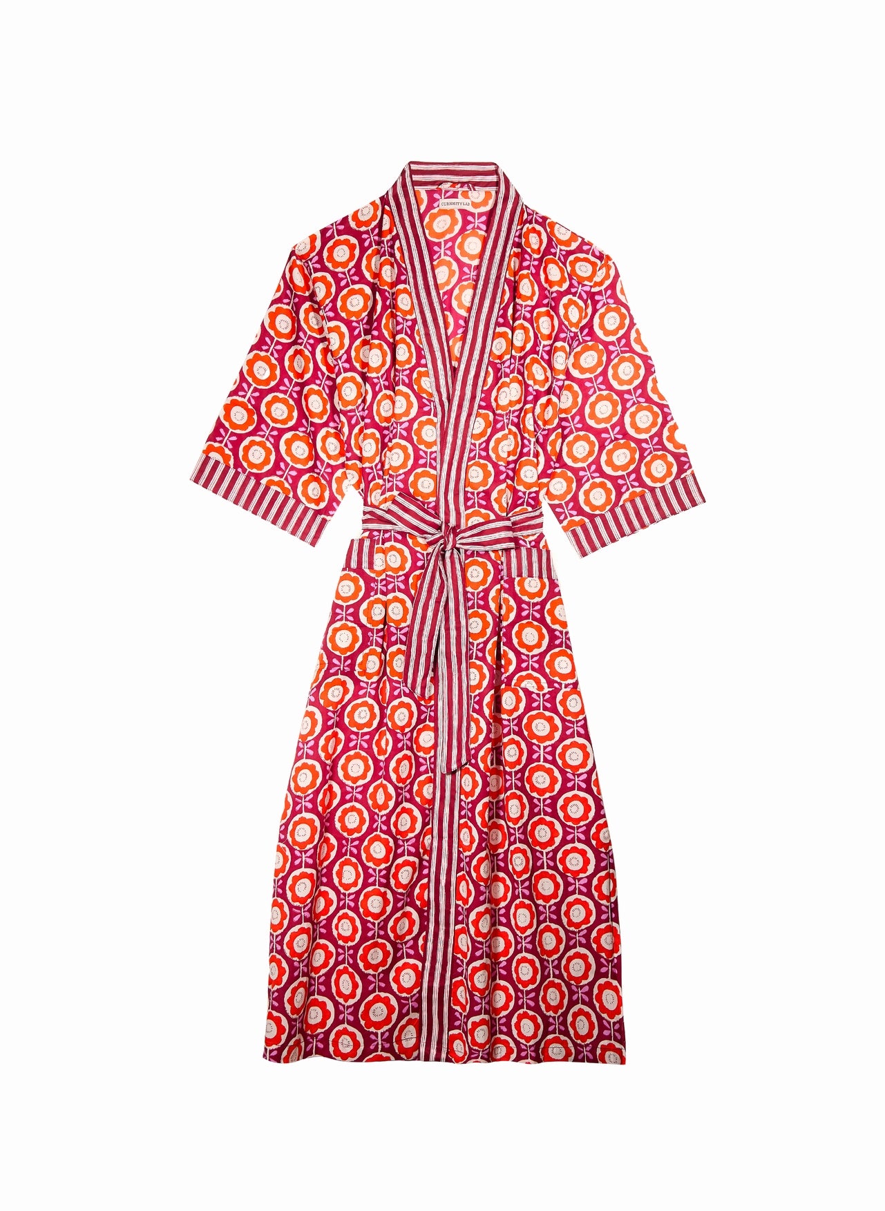 kimono long mandu coton indien