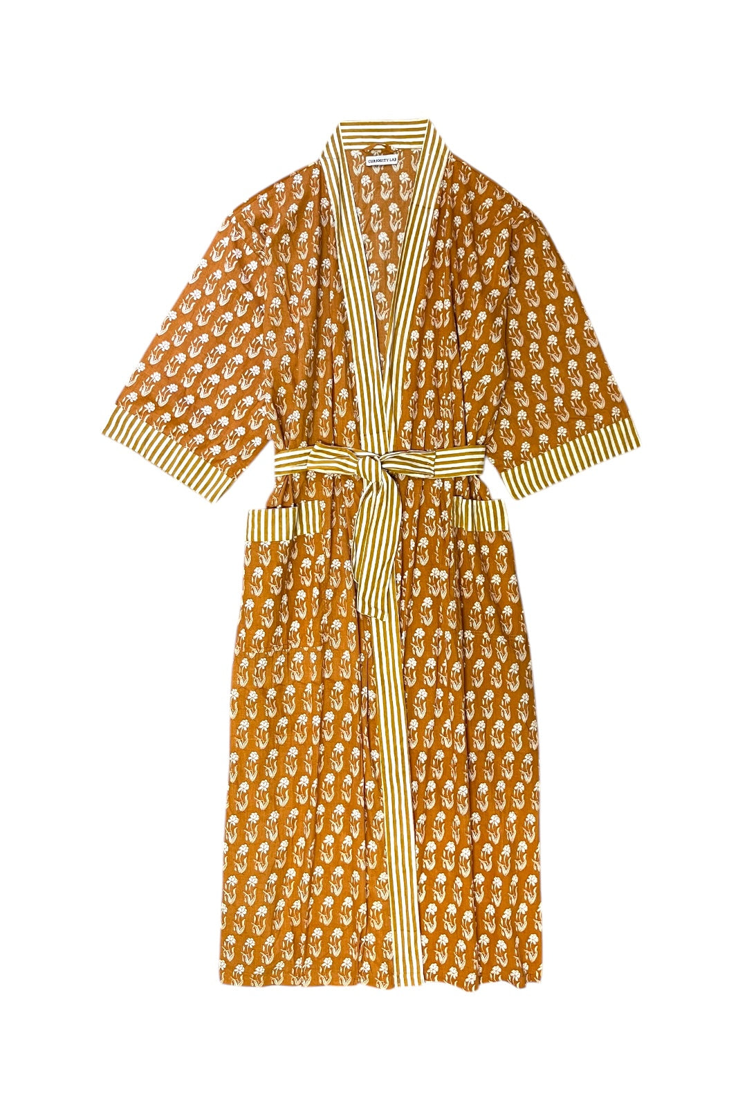 kimono long mandu coton indien