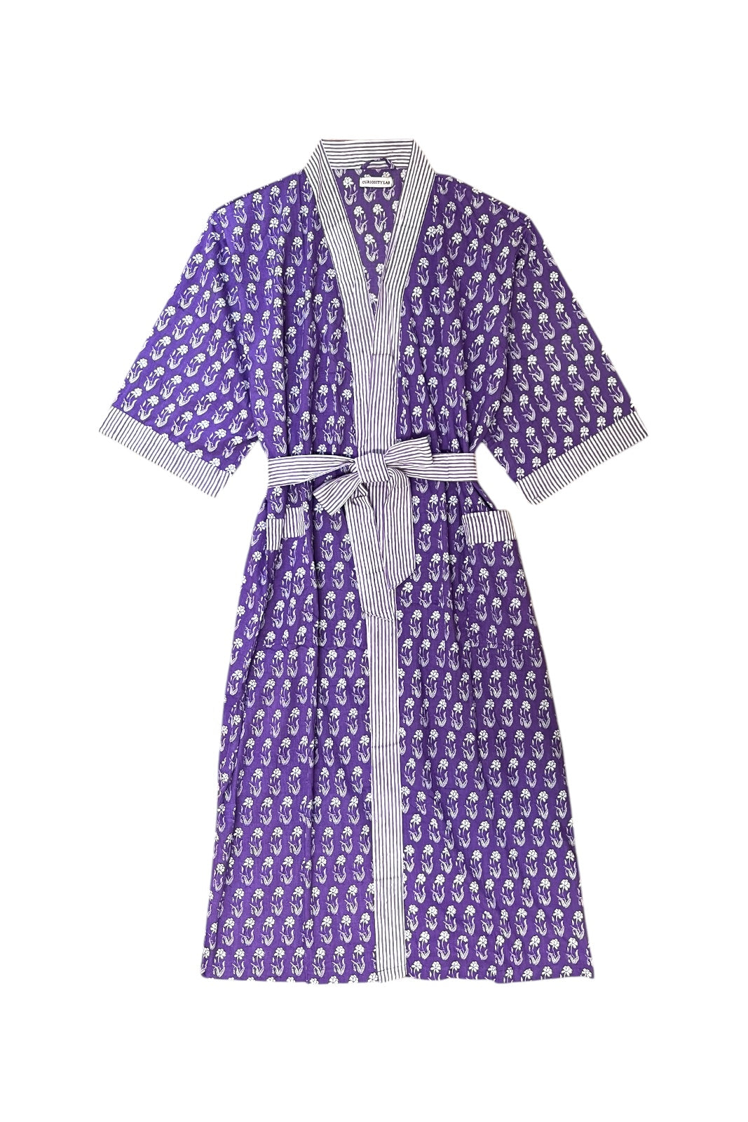 kimono long mandu coton indien