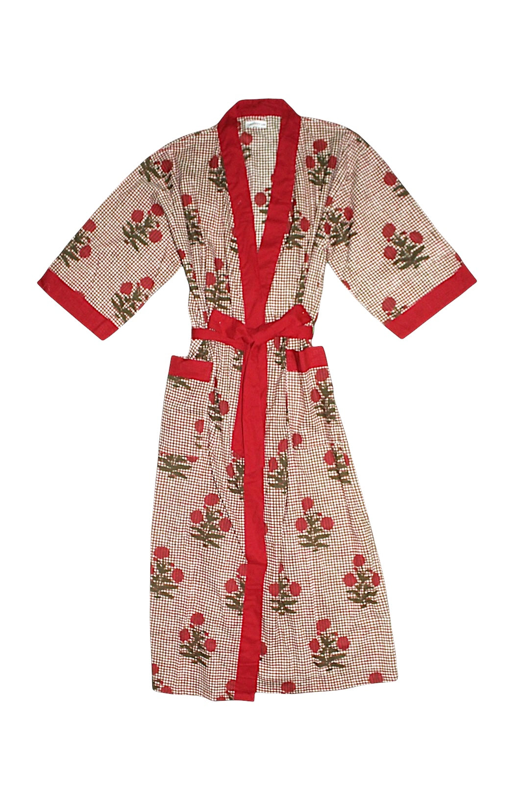 kimono long mandu coton indien