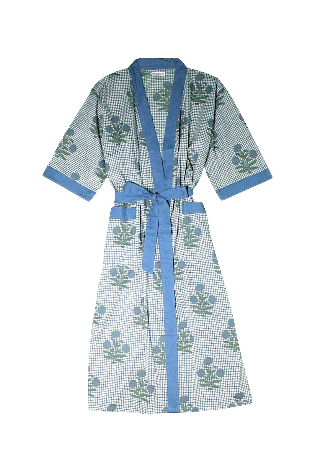 kimono long mandu coton indien