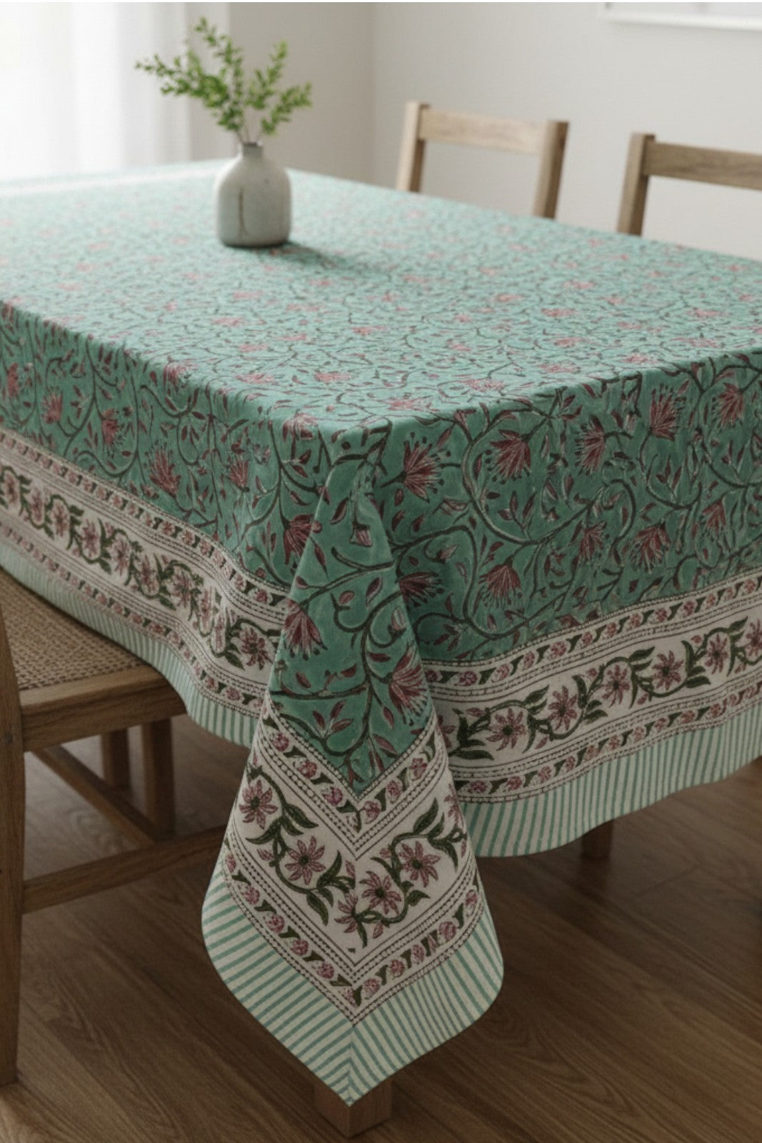 Nappe Block Print TURQUOISE