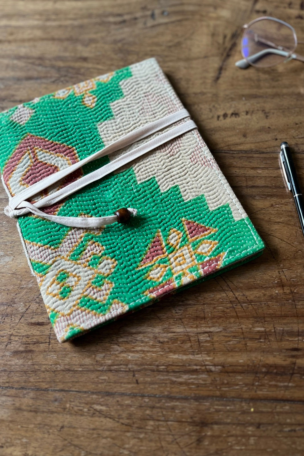 note book kantha coton indien kantha