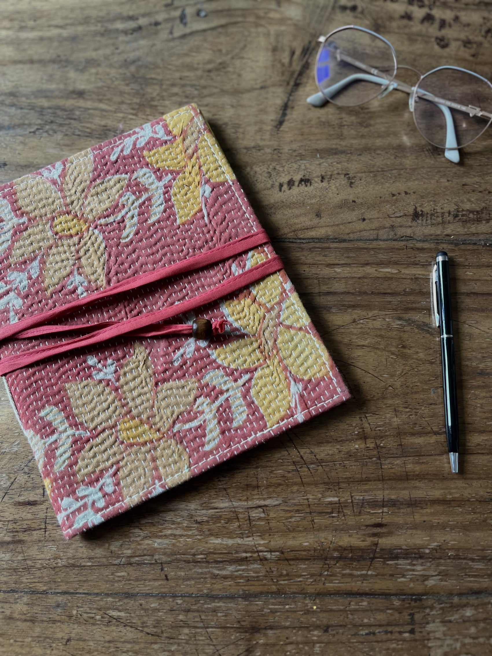 note book kantha coton indien kantha