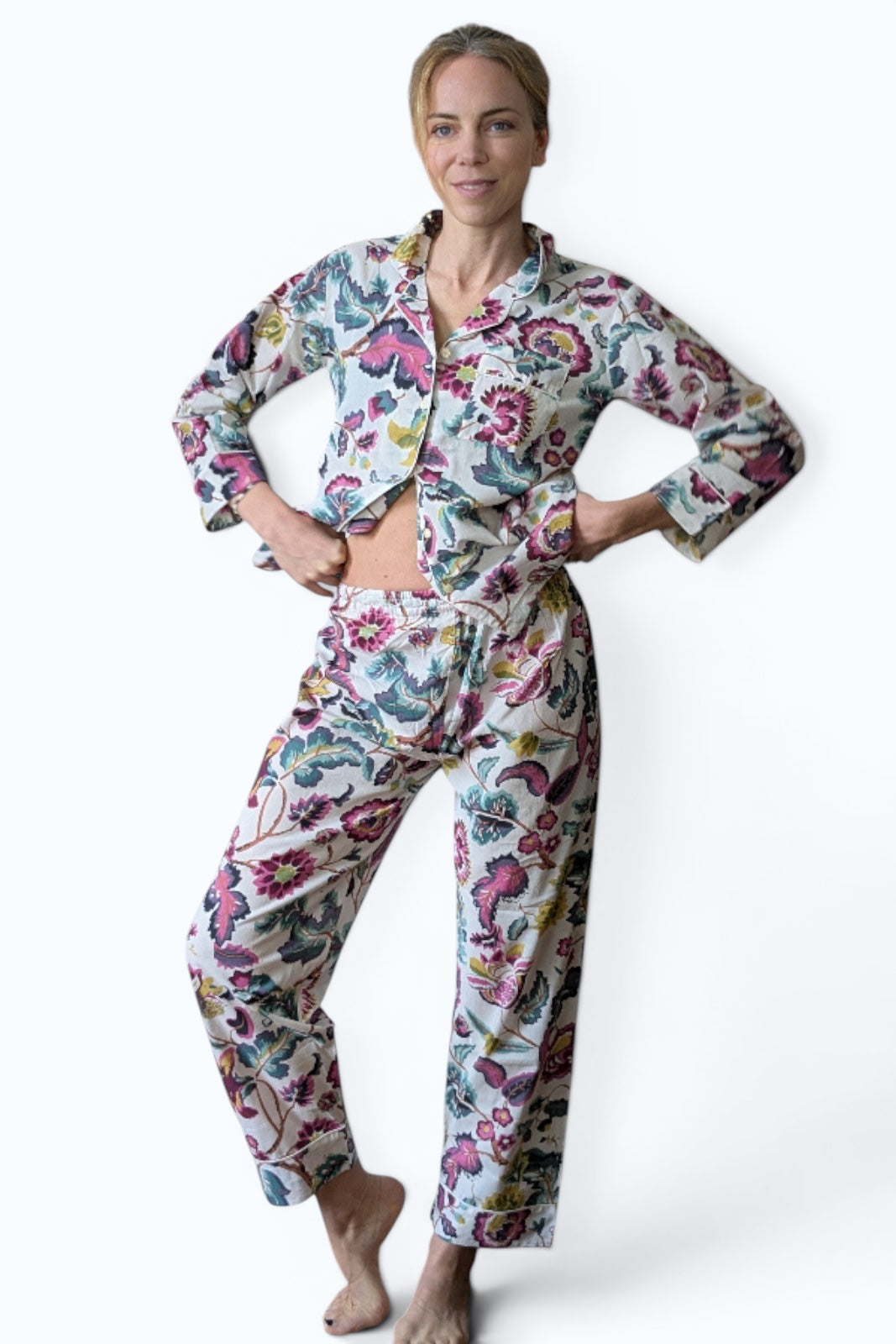 pyjama mandu vintage coton indien