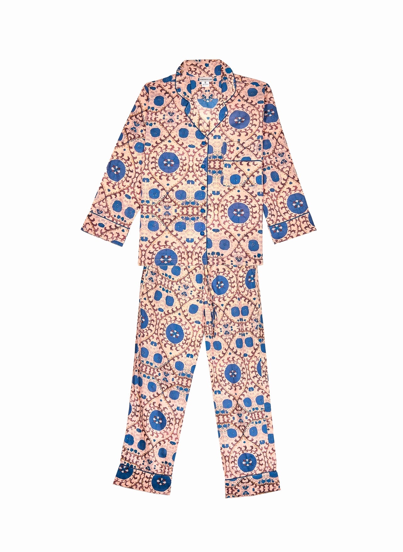 pyjama samarcande coton indien