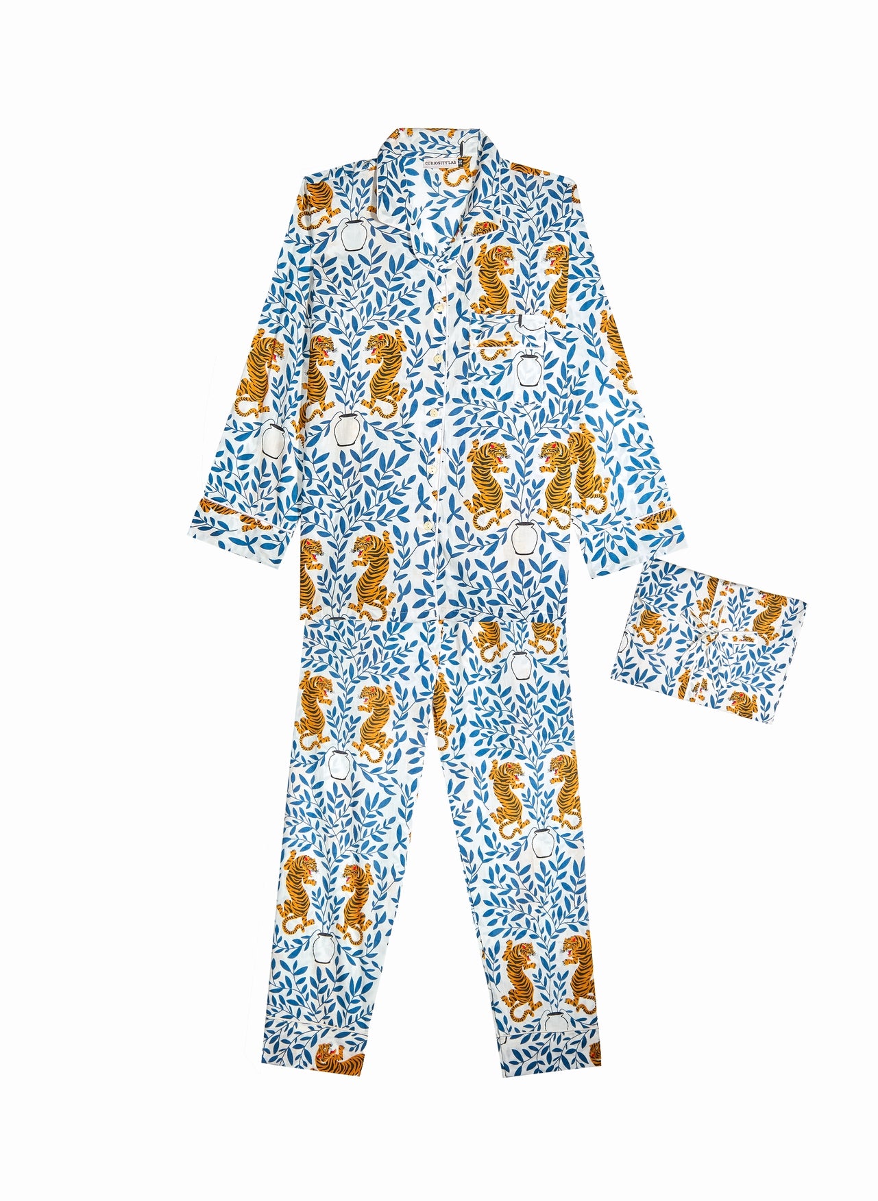 pyjama set mandu coton indien