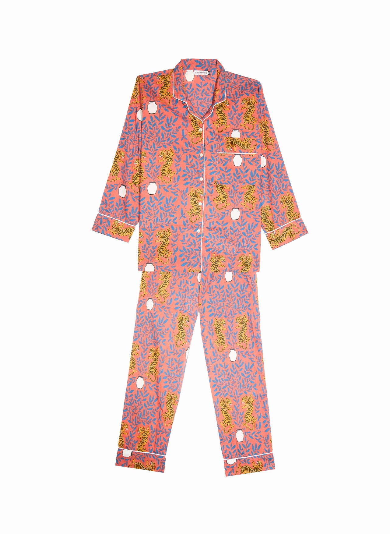 pyjama set mandu coton indien