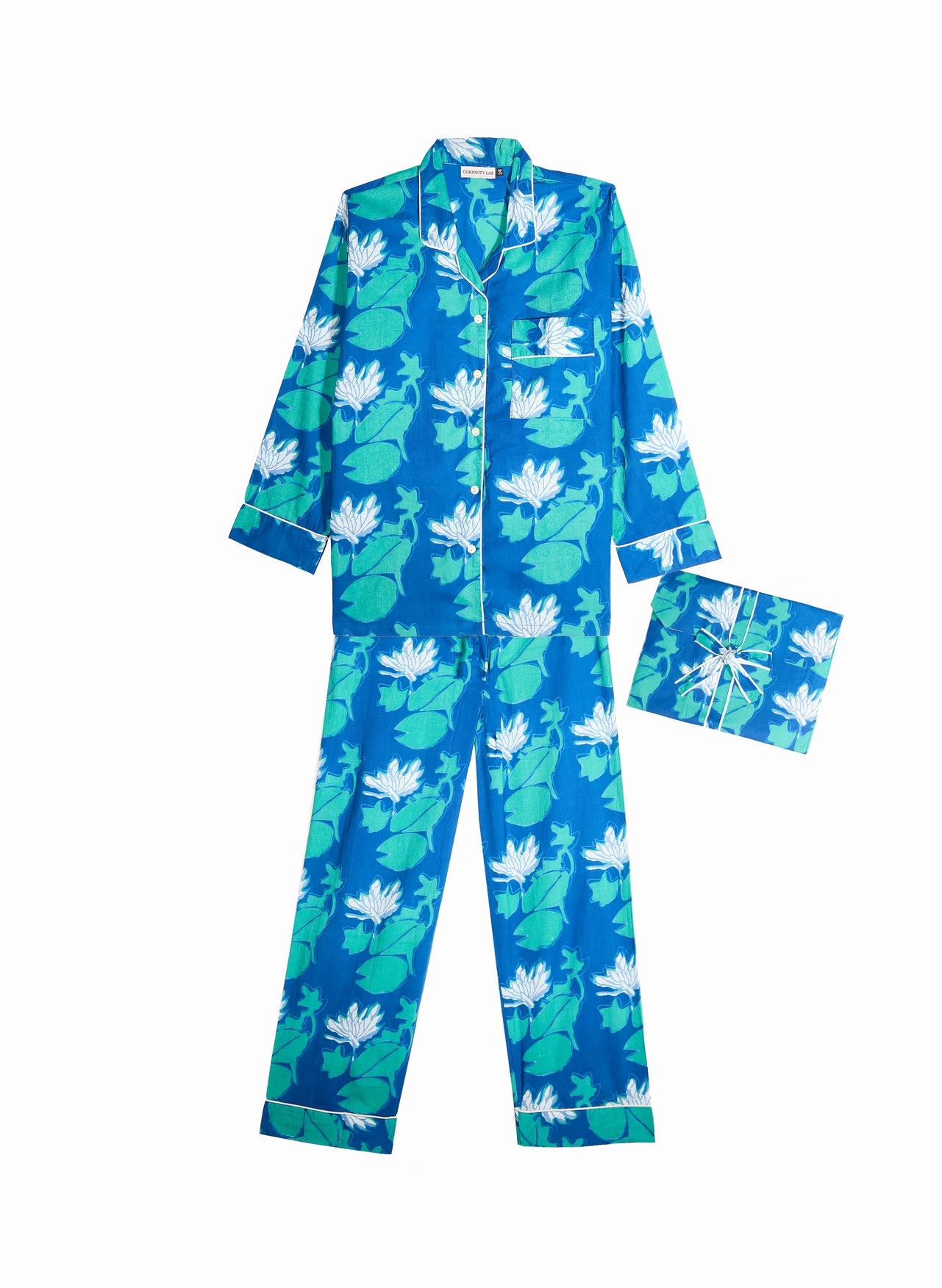 pyjama set mandu coton indien