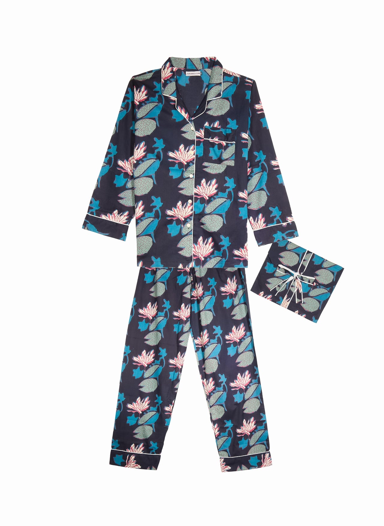 pyjama set mandu coton indien