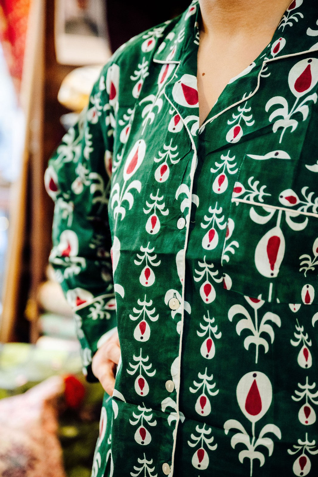 Pyjama Mandu MULTI VERT