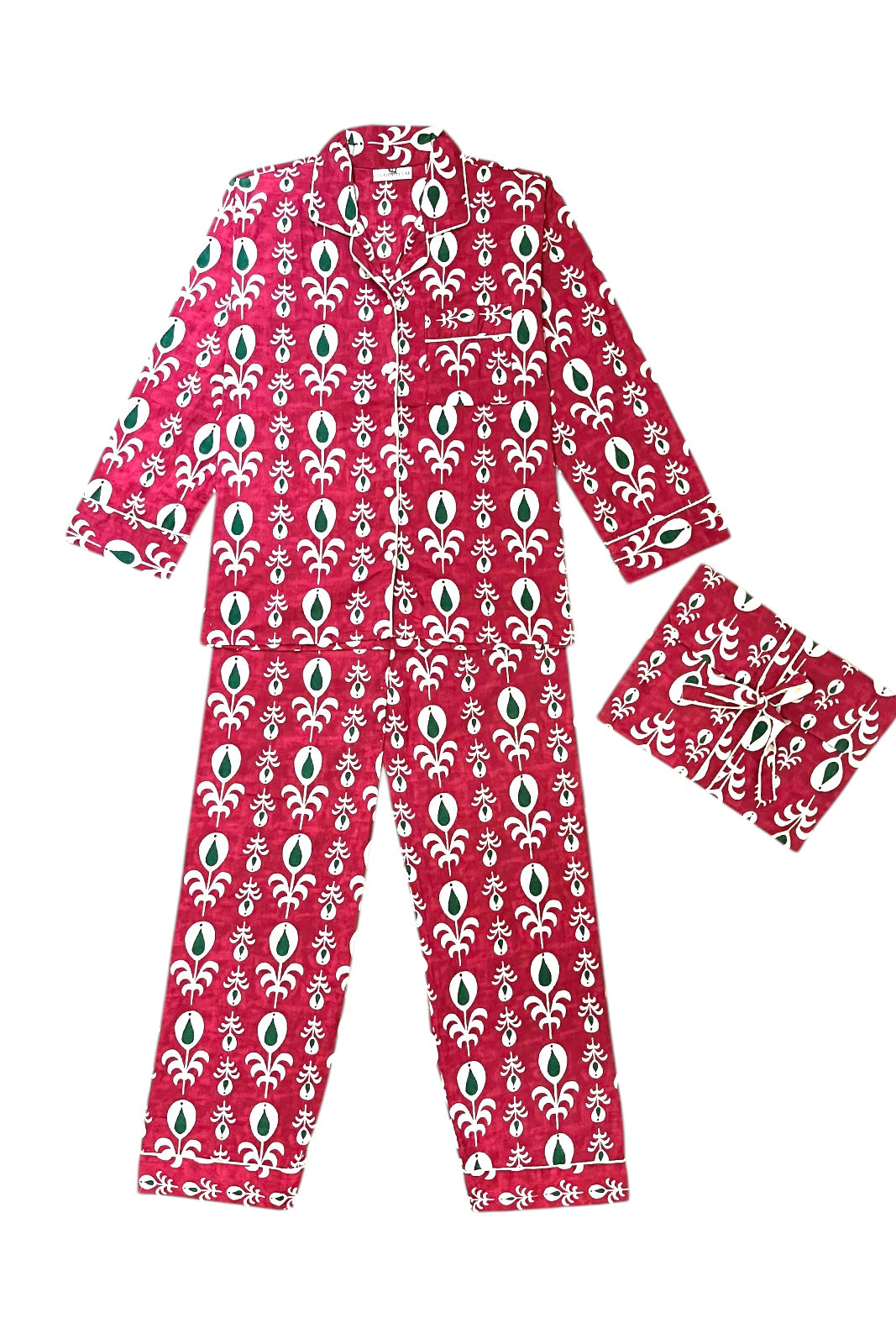 pyjama set mandu coton indien