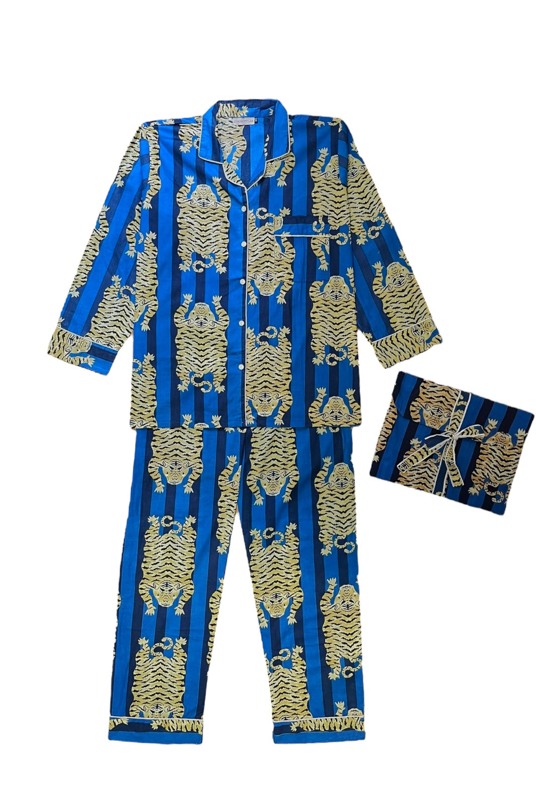 pyjama set mandu coton indien