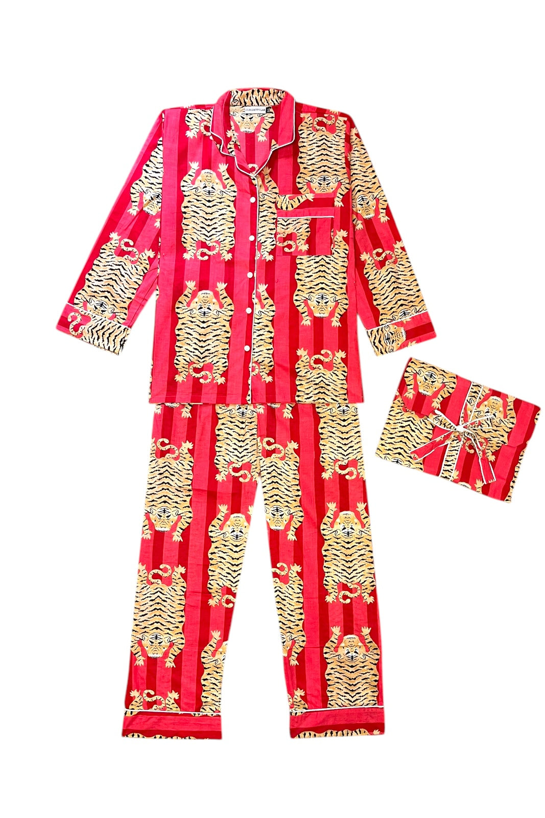 Pyjama Mandu TIGRE ROUGE