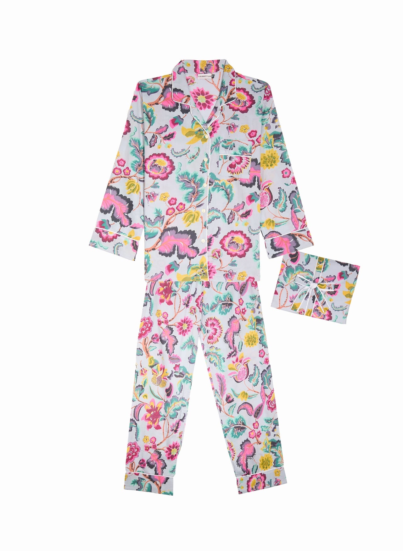 pyjama set mandu coton indien