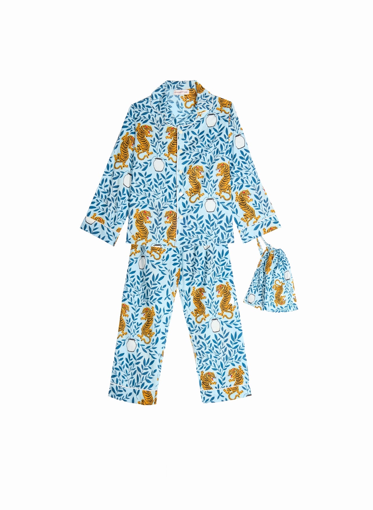 pyjama set mandu kids coton indien