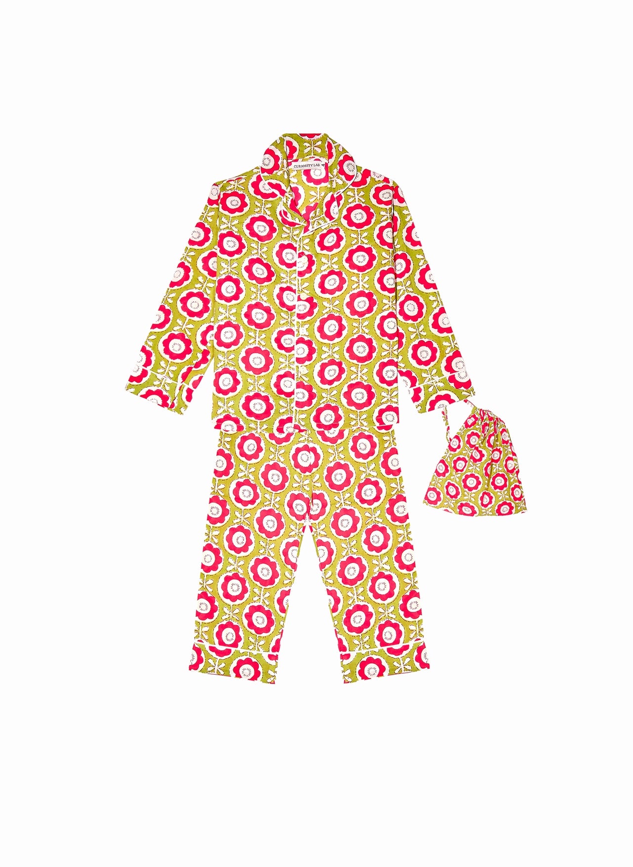 pyjama set mandu kids coton indien