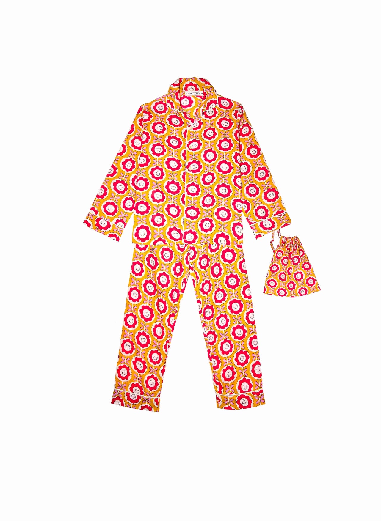 pyjama set mandu kids coton indien