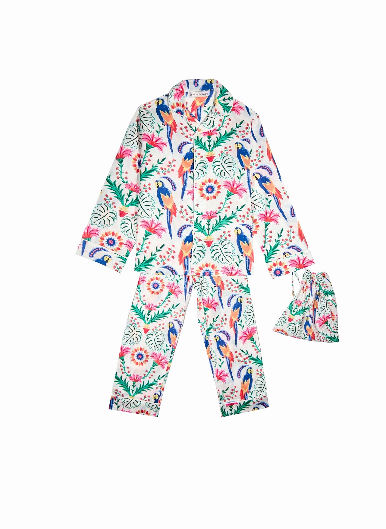 pyjama set mandu kids coton indien