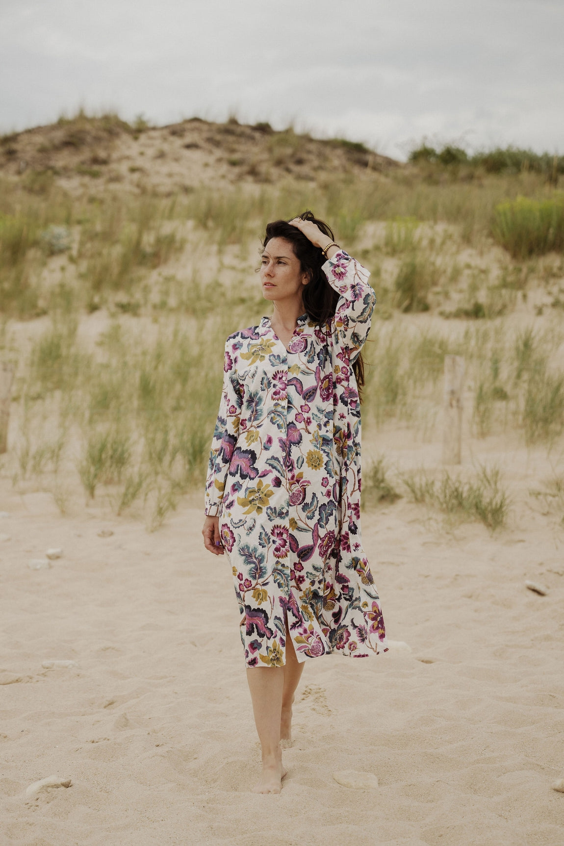 robe mandu coton indien