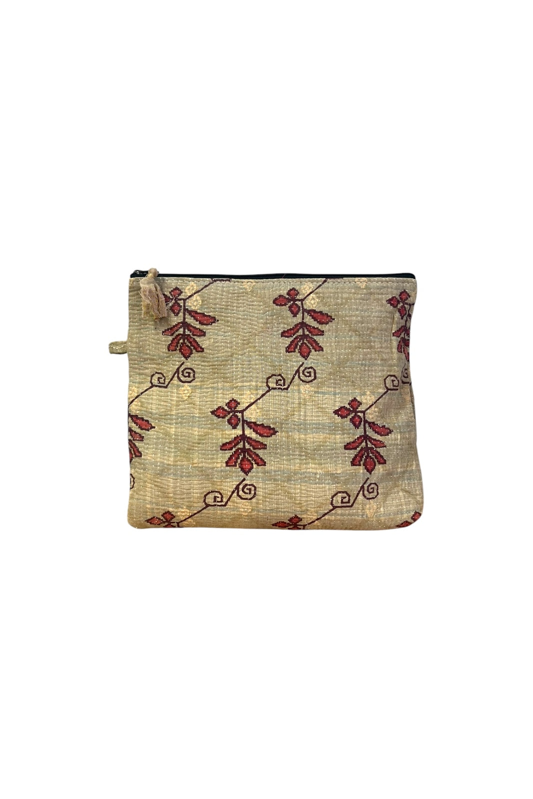 trousse toilette rect bengale coton indien kantha