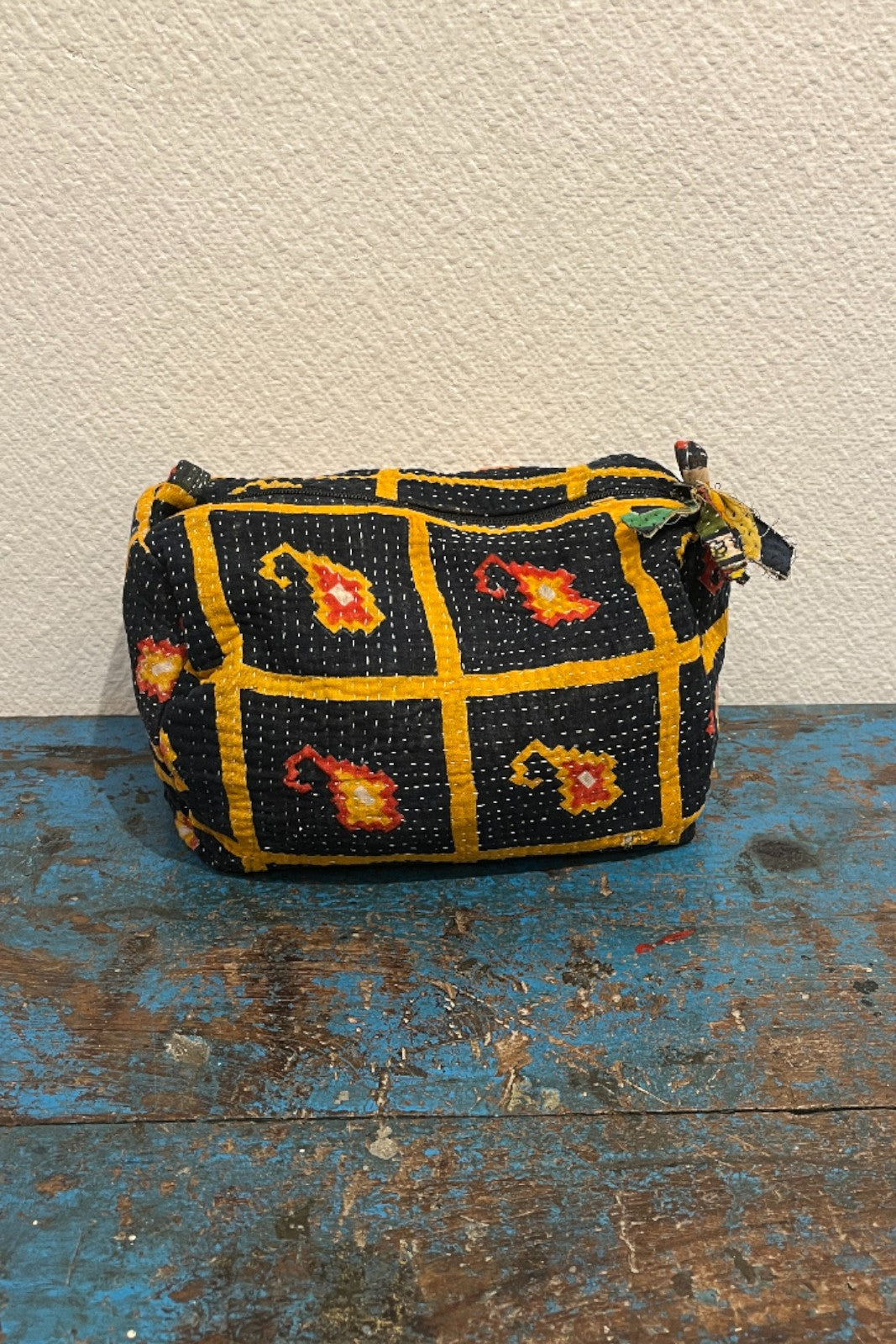 Trousse de toilette ronde Bengale MAHABIRTALA