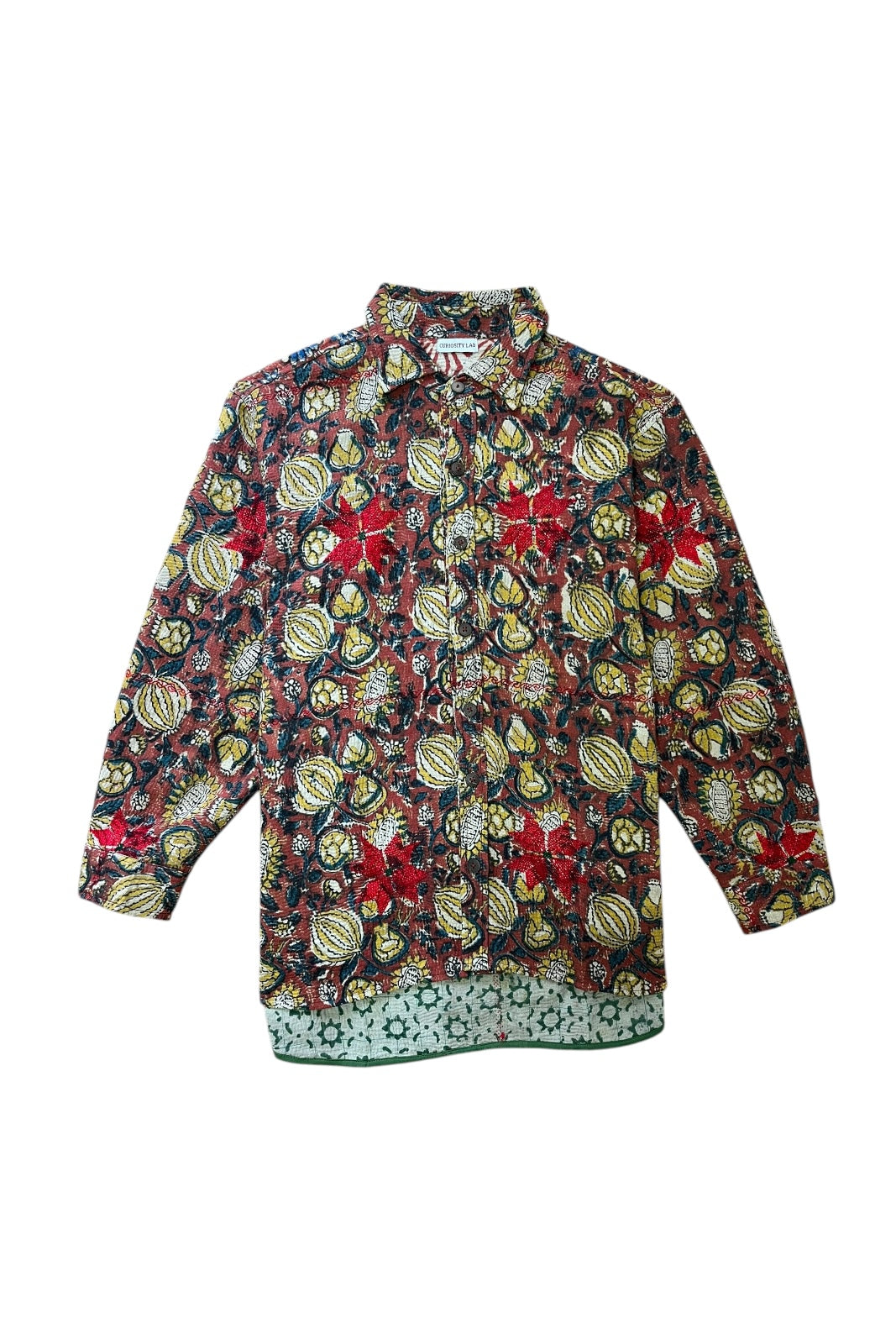 veste baya kantha coton indien kantha